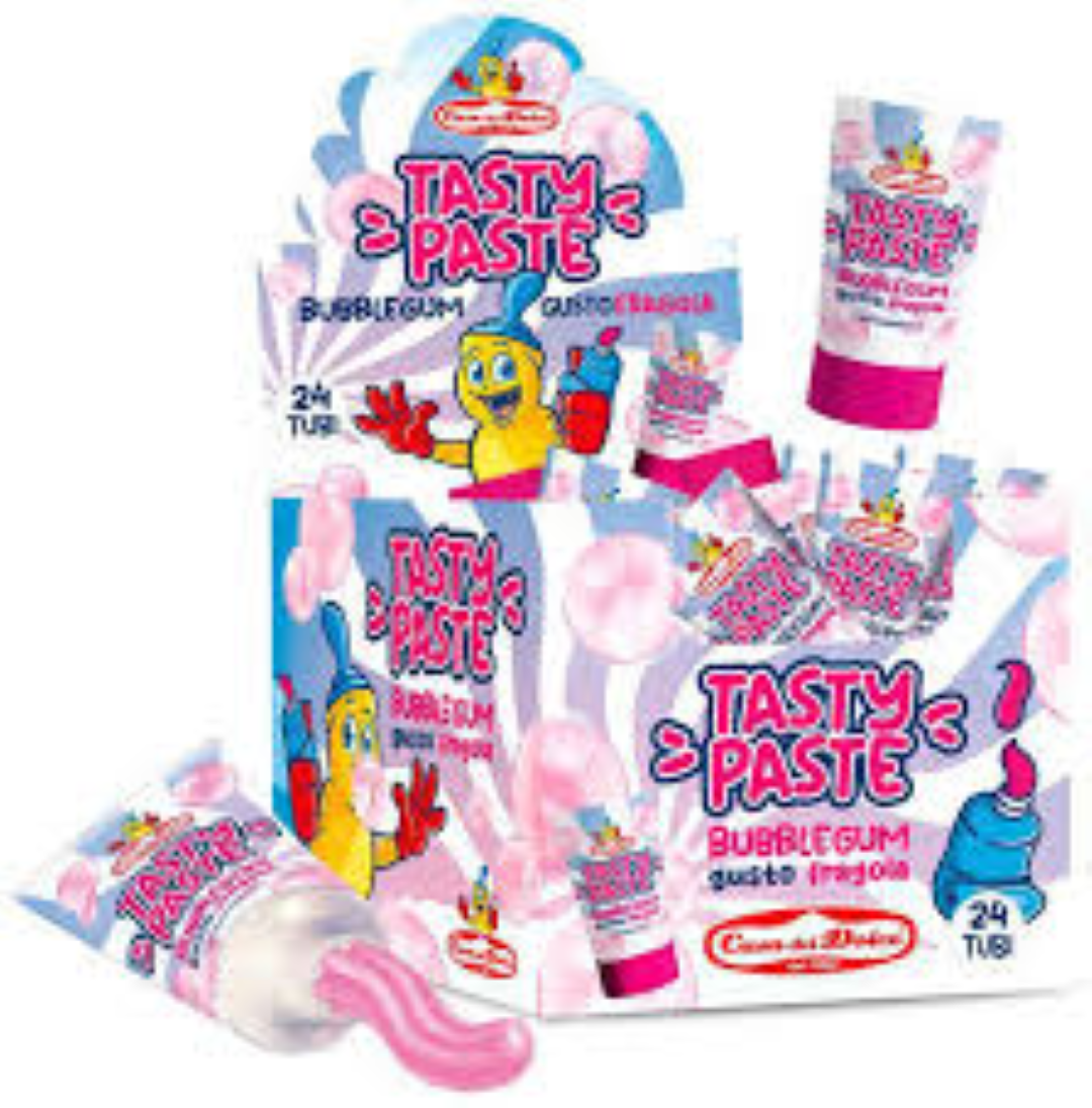 CASA DEL DOLCE TUBE BUBBLE GUM STRAWBERRY 45G